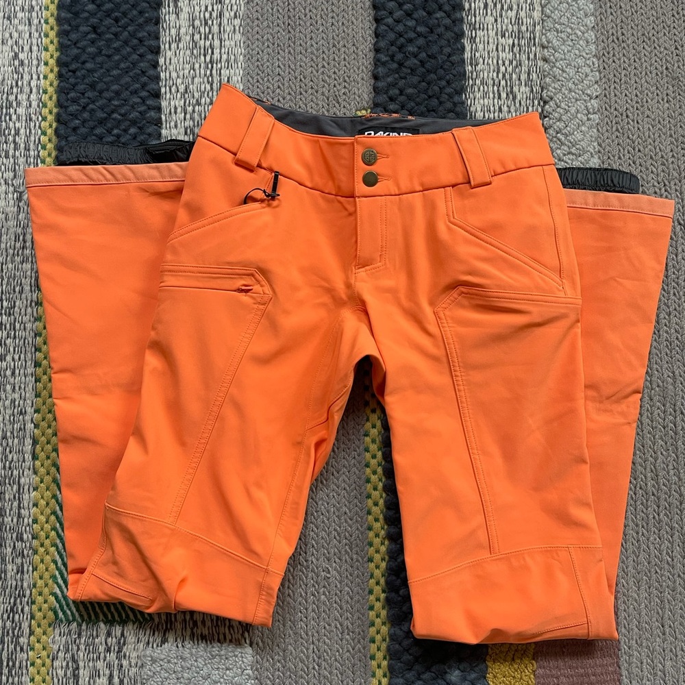 DAKINE Inverness Ski Pants - Orange - size SMALL
